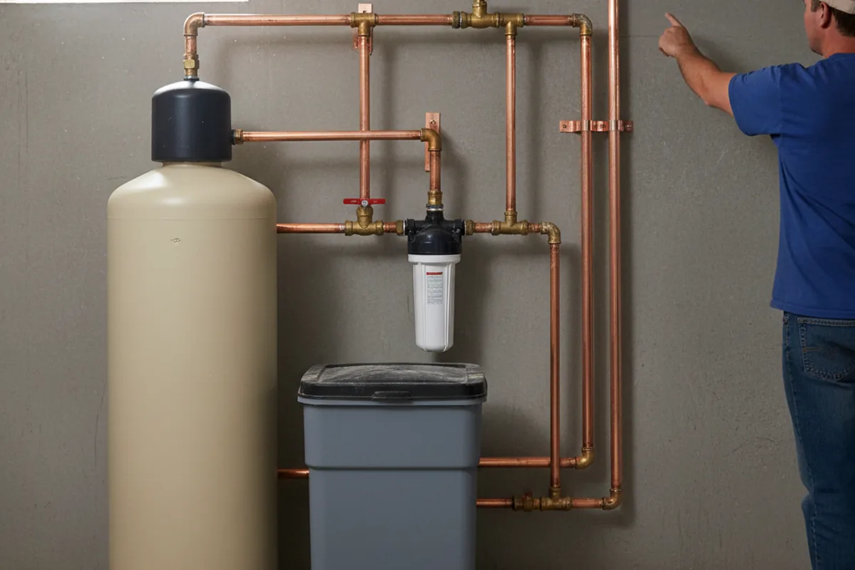 Whole-house water treatment system installed in Salvisa